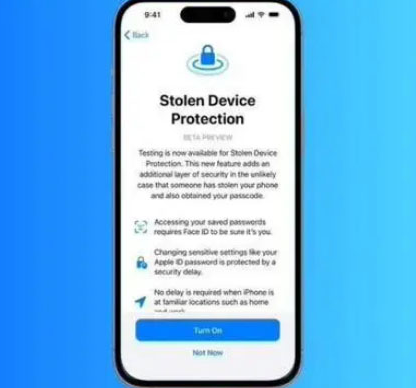铜官苹果授权维修店分享被盗设备保护功能开启方法 