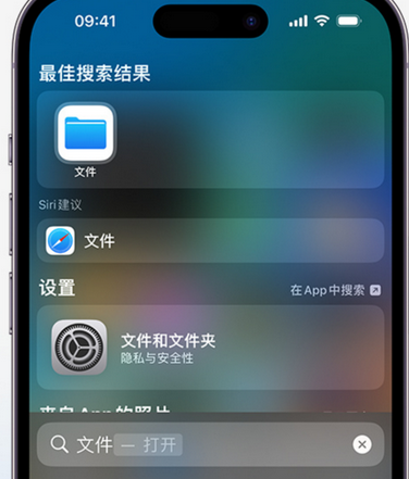 铜官apple维修中心分享iPhone文件应用中存储和找到下载文件 