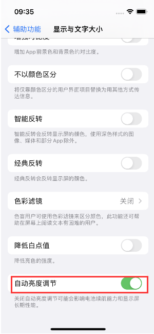 铜官苹果15维修店分享iPhone 15 Pro系列屏幕亮度 