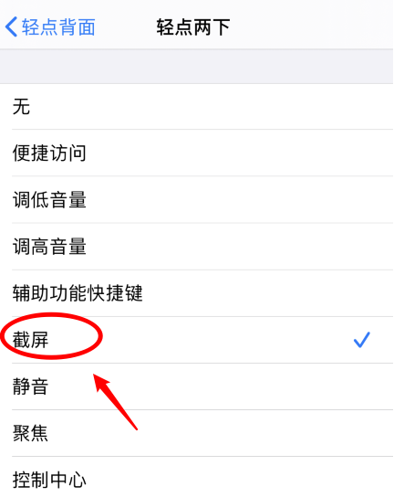 铜官苹果手机维修分享iPhone12如何启用双击截屏 